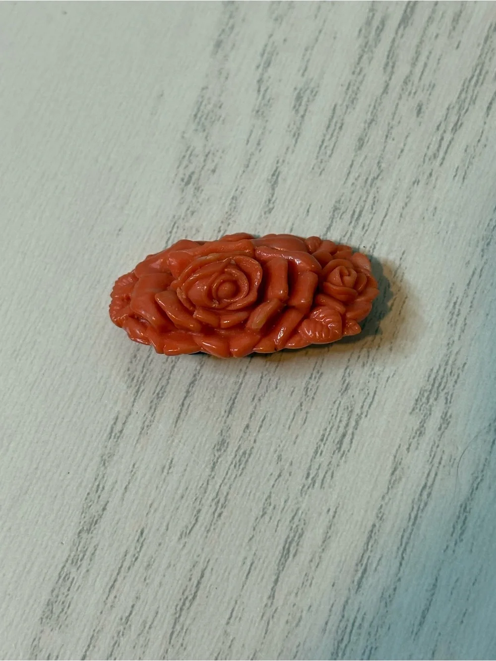 Faux coral elegant hand